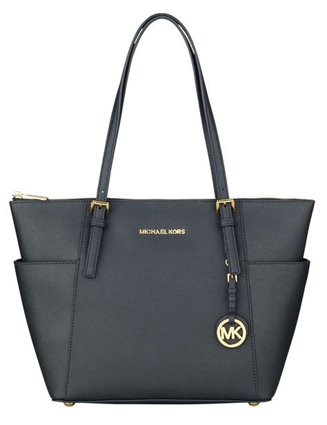 handtasche blau leder michael kors|Michael Kors saffiano handbag.